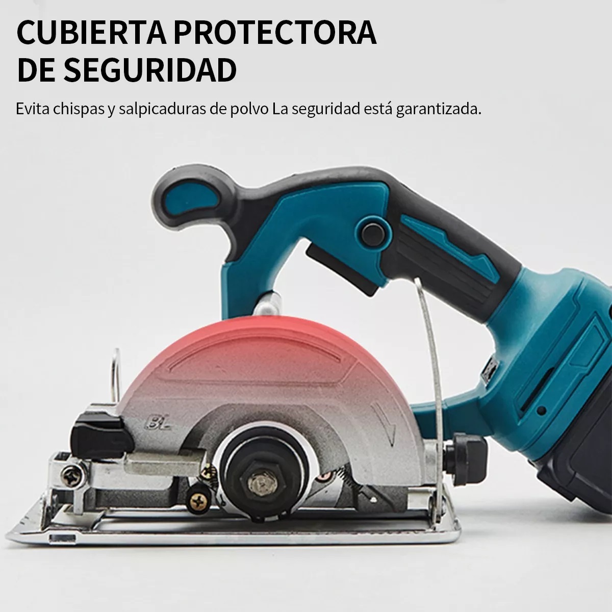 Sierra Circular De Eléctrica Inalambrica Madera C/2 Batería