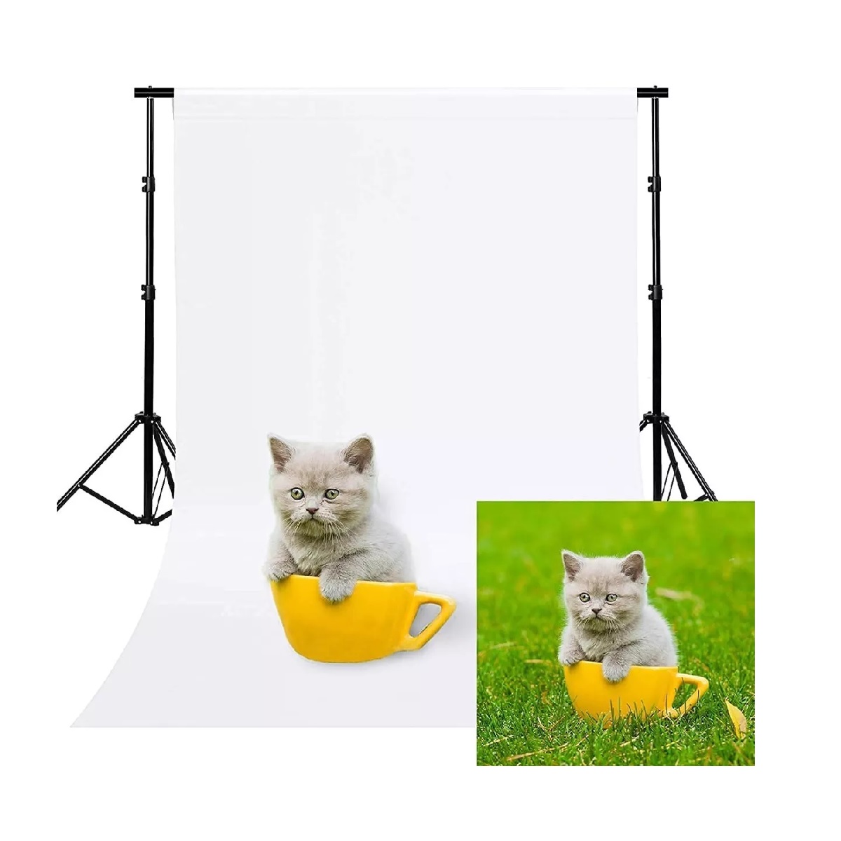 Portafondos Estudio Fotográfico Profesional Ajustable 2x2.3m