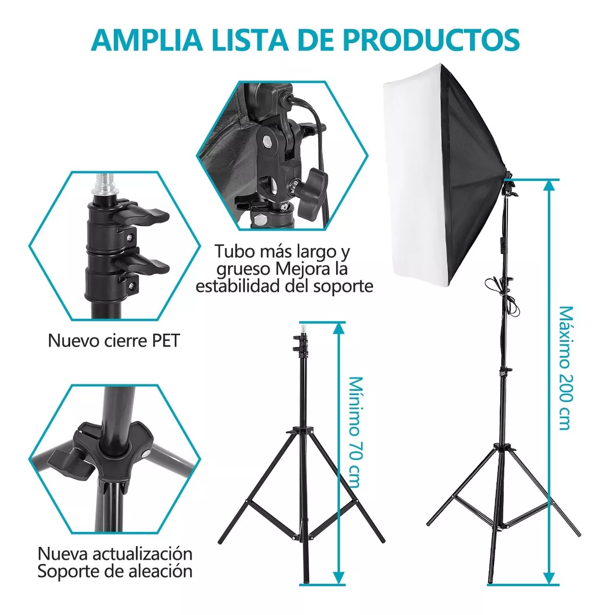 Kit De Luces Para Fotografia De Estudio Set De Iluminac 85w
