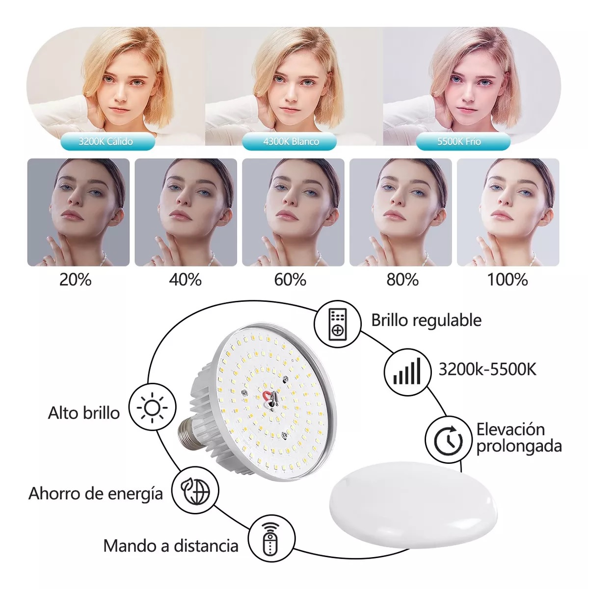 Kit De Luces Para Fotografia De Estudio Set De Iluminac 85w