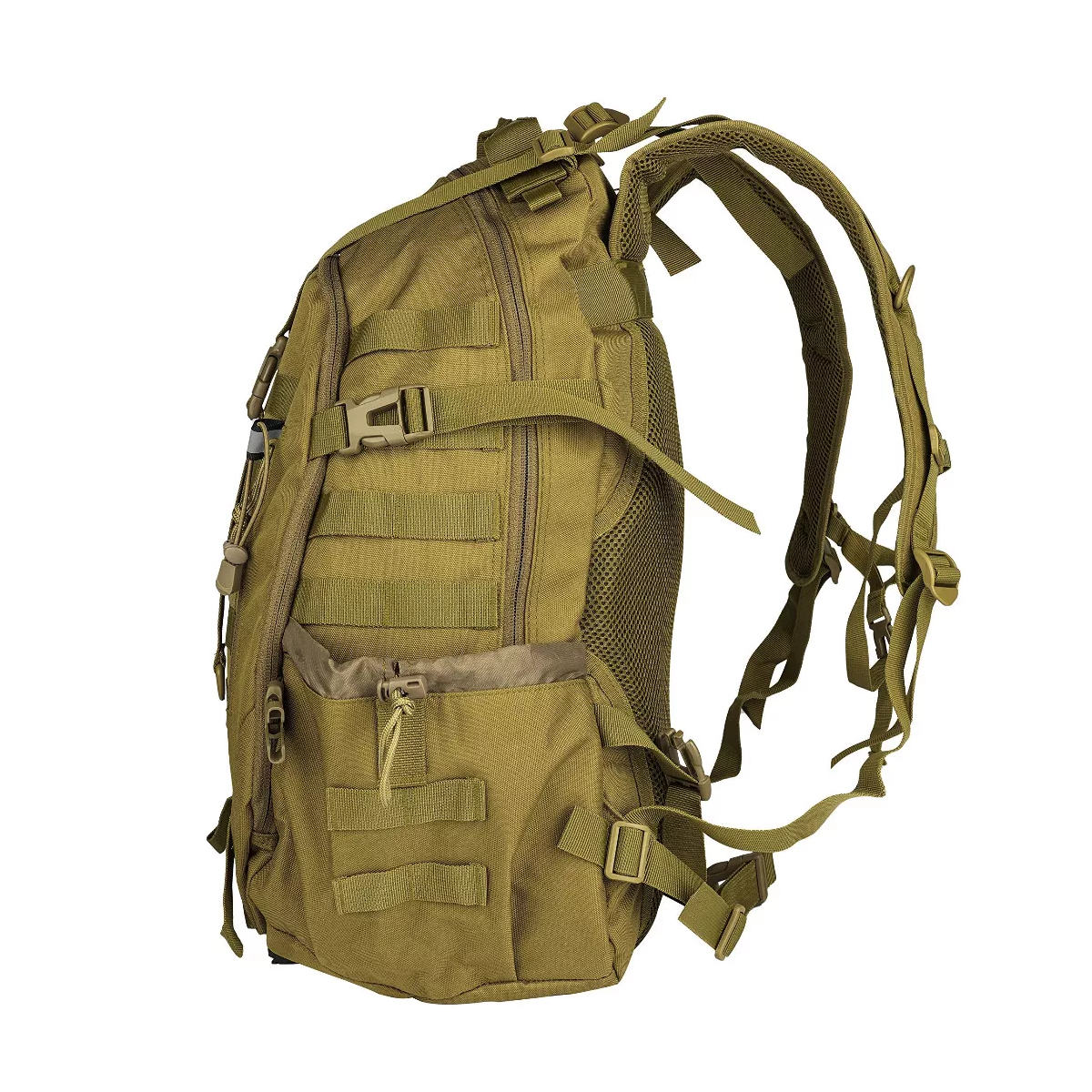 Mochila Táctica Para Senderismo Y Supervivencia Caki