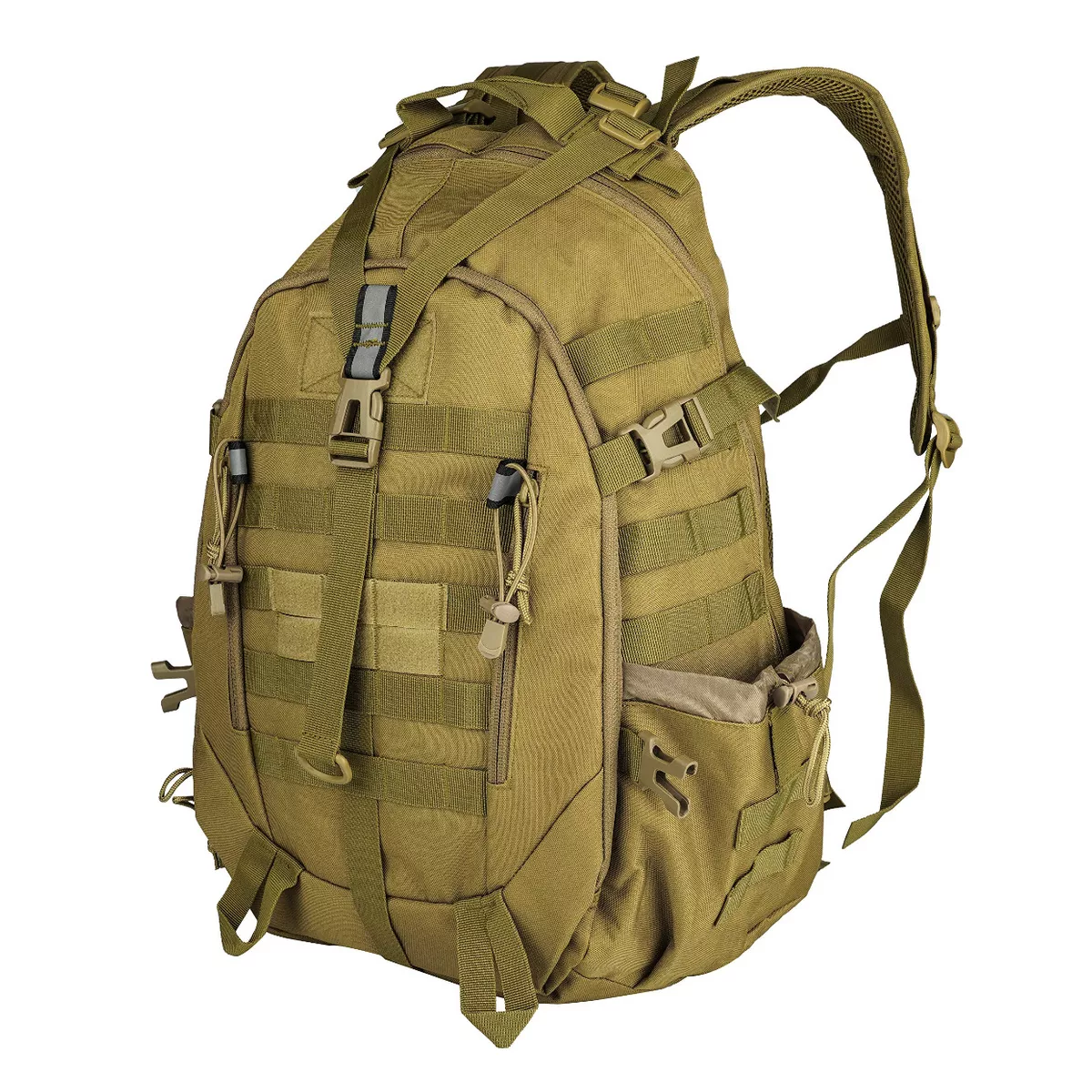 Mochila Táctica Para Senderismo Y Supervivencia Caki