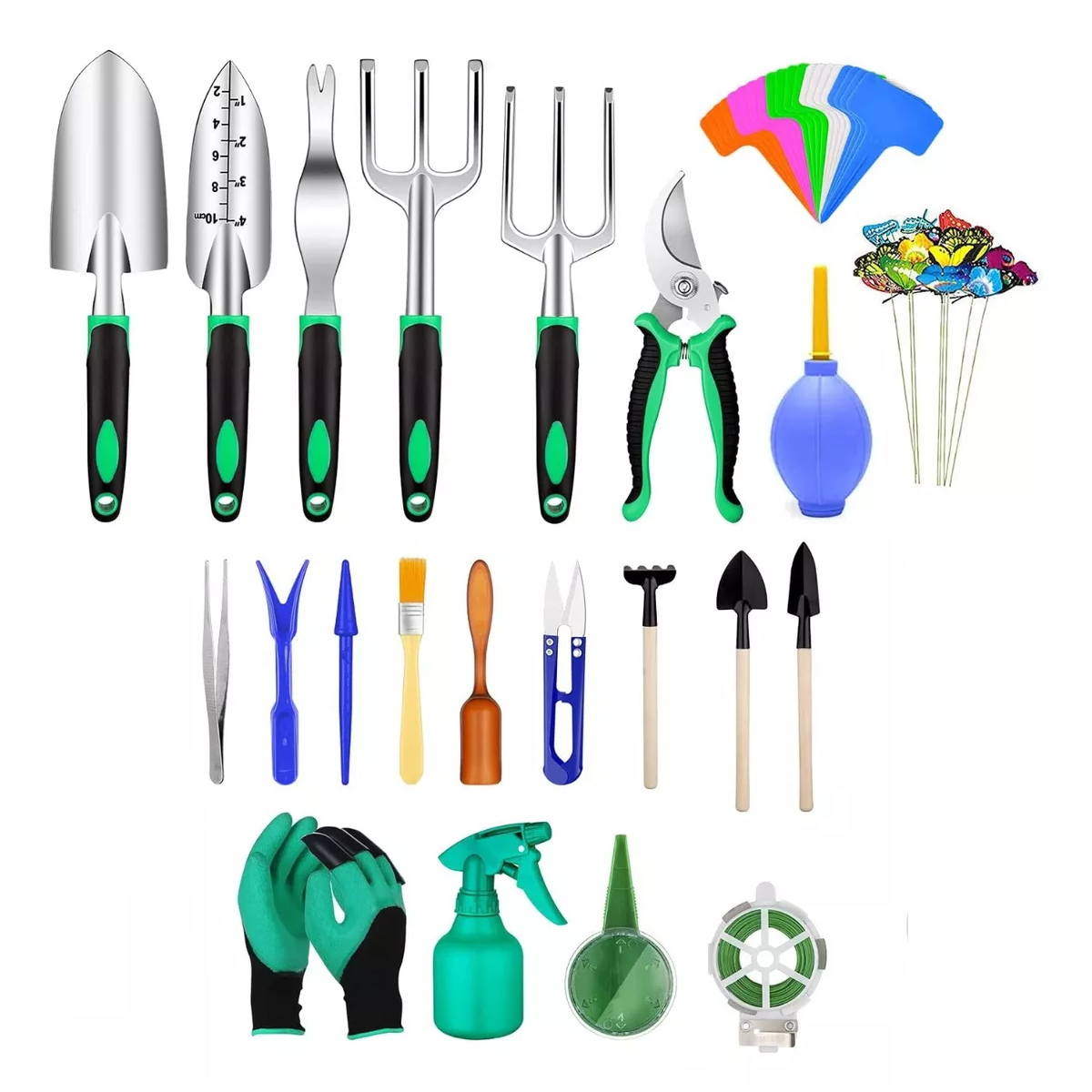 Kit De Jardineria Herramientas Juego Jardin Plantar 83pcs