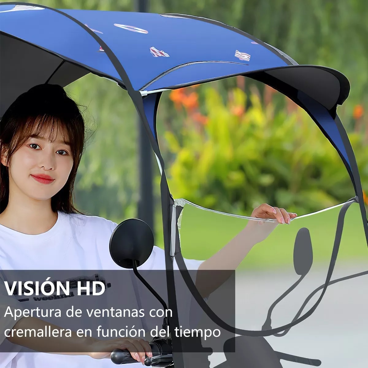 Toldo Cubresol Moto General Impermeable Para Motocicletas