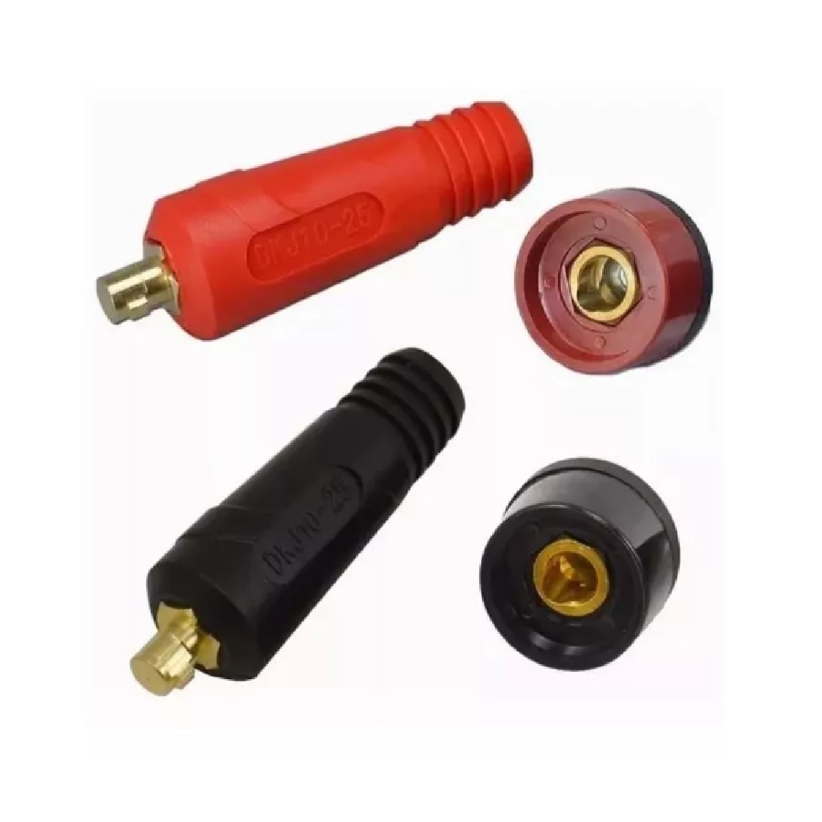 Bornes Para Soldadora Inversora 200amp Conector Rapido 2pz