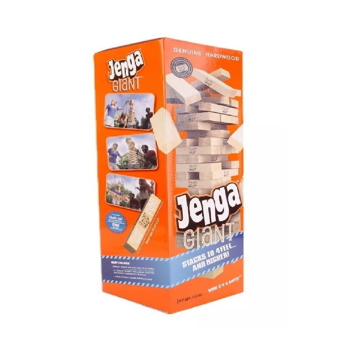 Juego De Jenga Clásico De Bloques De Madera