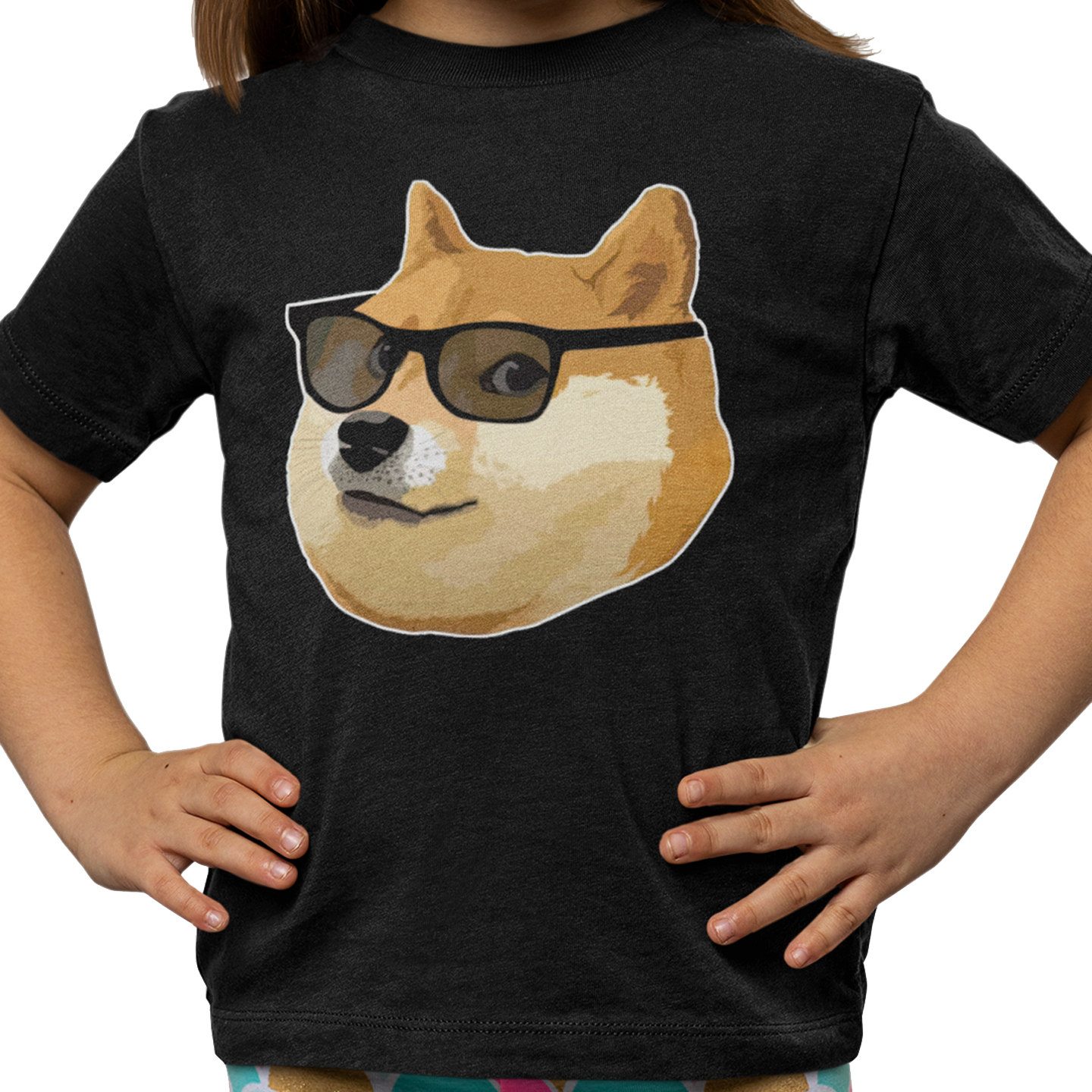 Playera Caballero, Dama y Niño Cheems Lentes Perro Meme