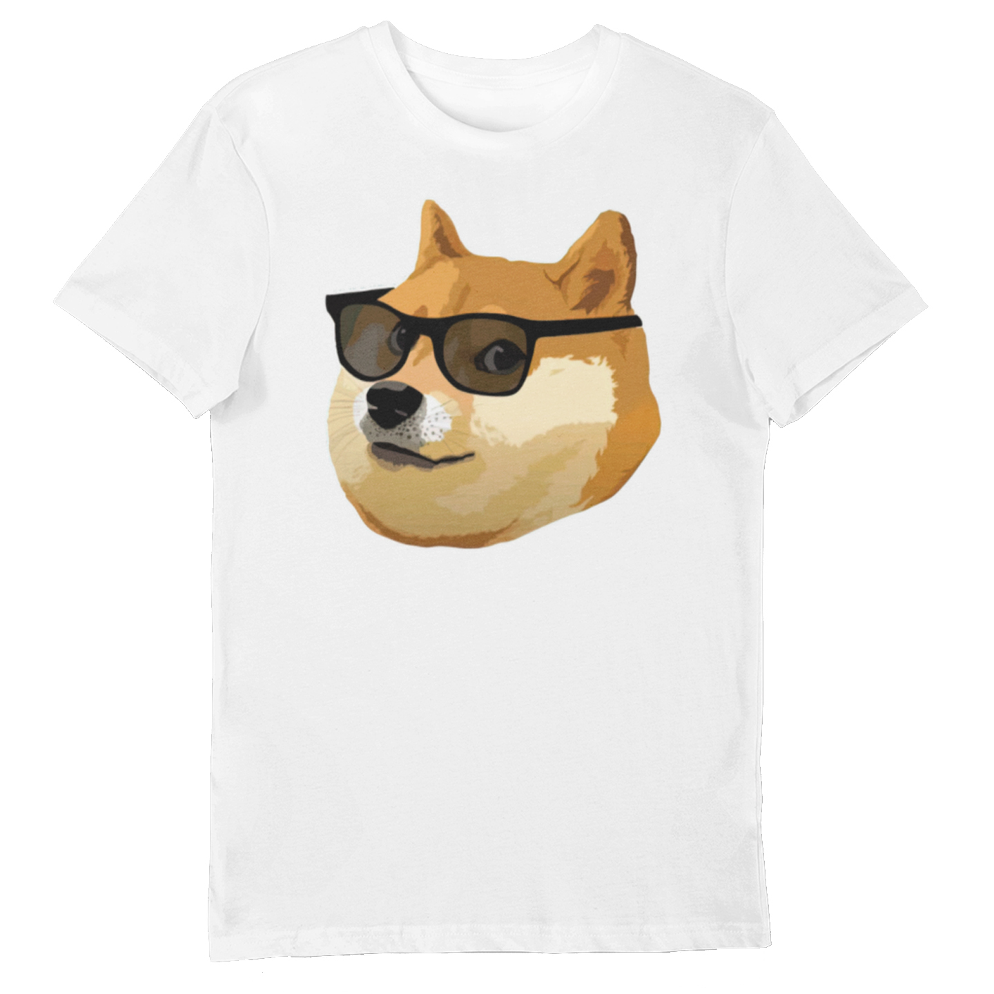 Playera Caballero, Dama y Niño Cheems Lentes Perro Meme