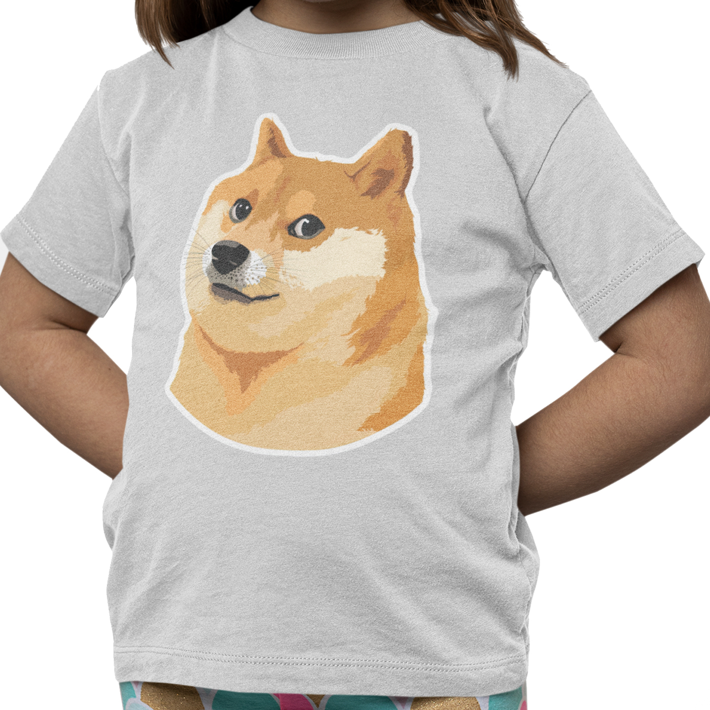 Playera Caballero, Dama y Niño Cheems Doge Perro Meme