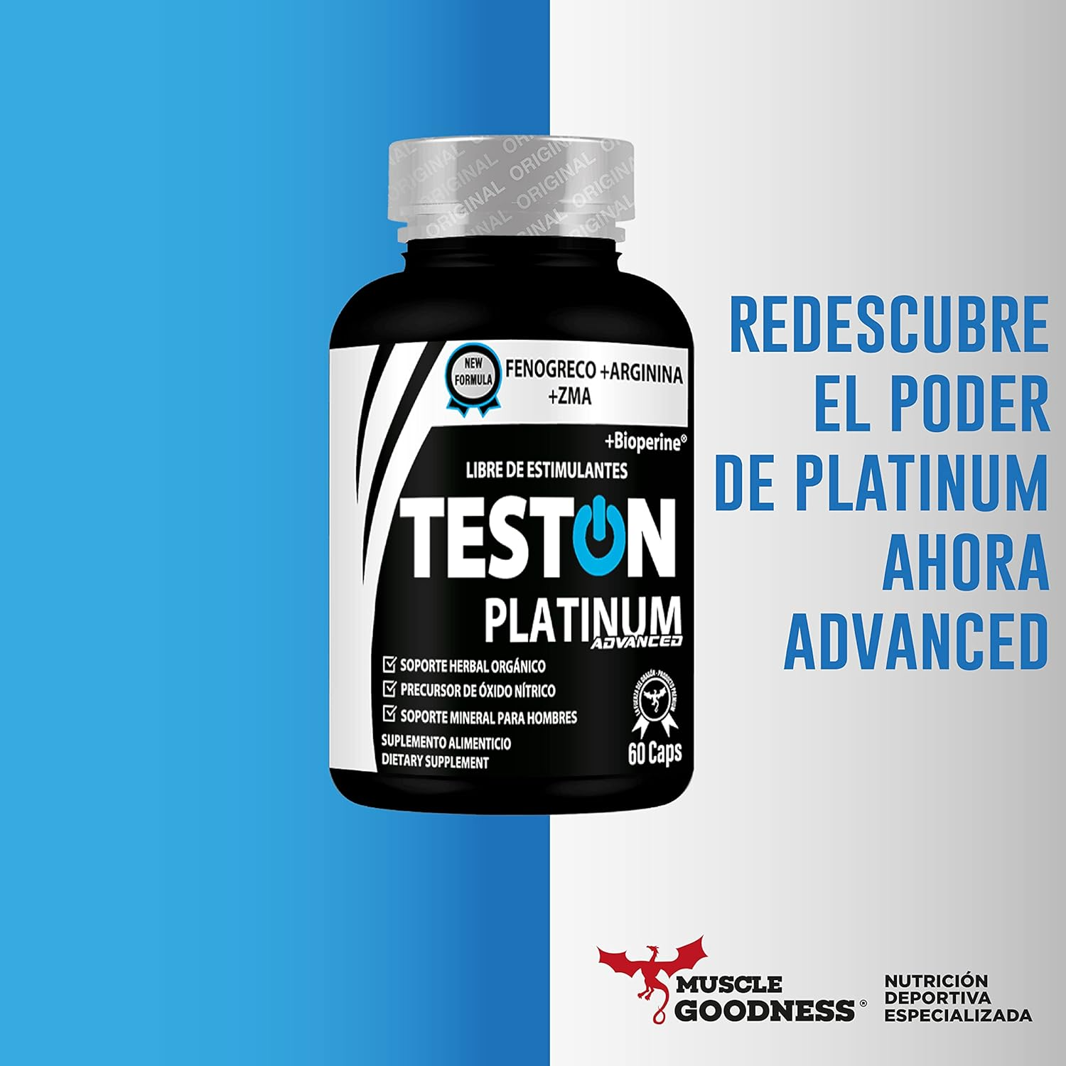 Teston Platinum Advanced 60 cápsulas