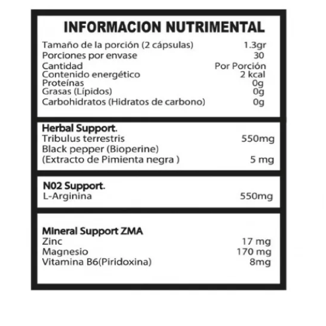 Teston Gold 60 cápsulas