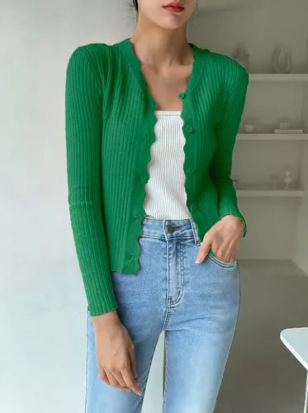 Sueter De Mujer Manga Larga Sueteres Botones Sweaters Punto