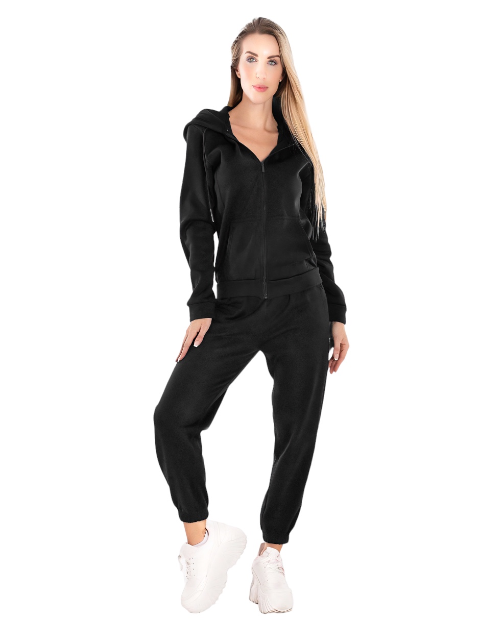 Conjunto Mujer Térmico Pant Y Sudadera Capucha Set De Pants