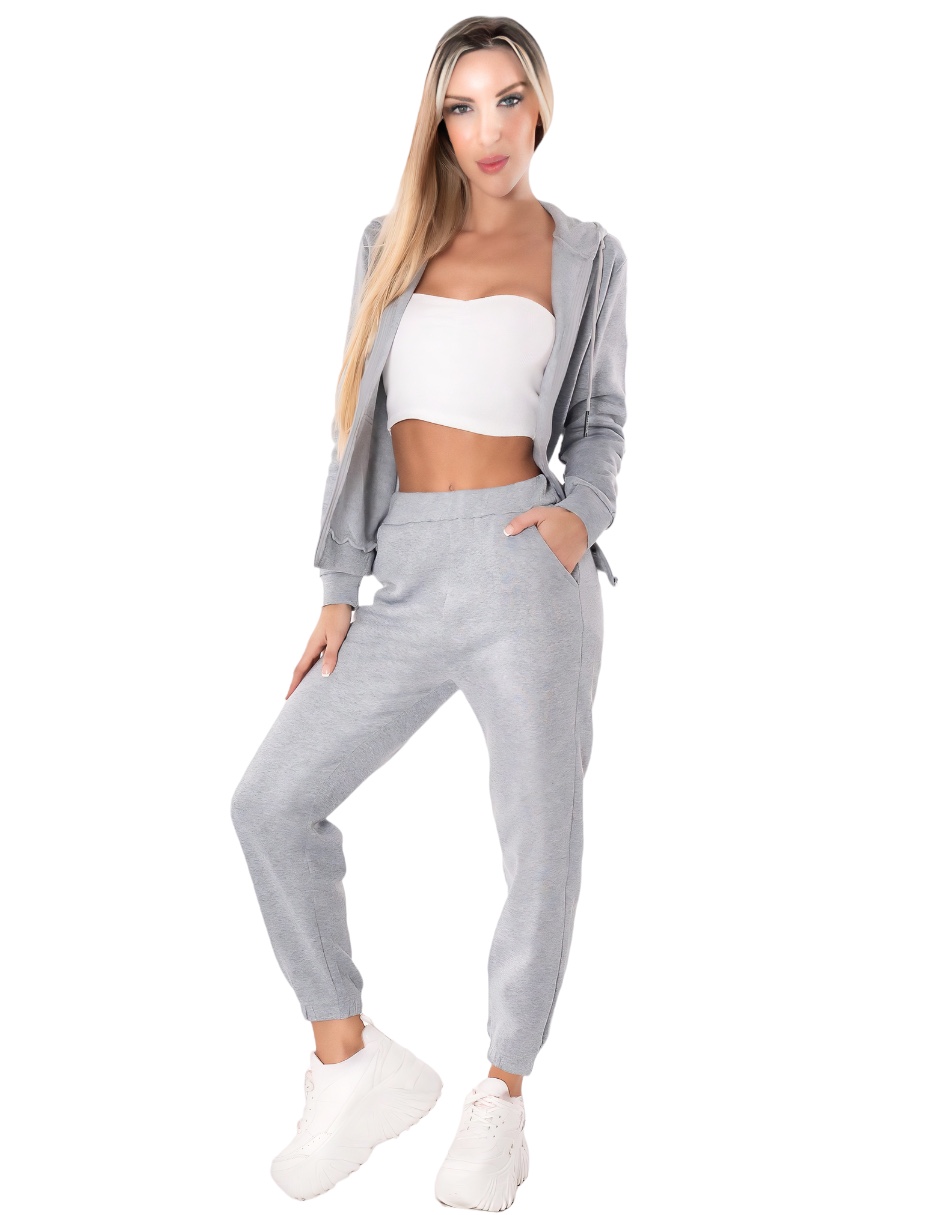Conjunto Mujer Térmico Pant Y Sudadera Capucha Set De Pants