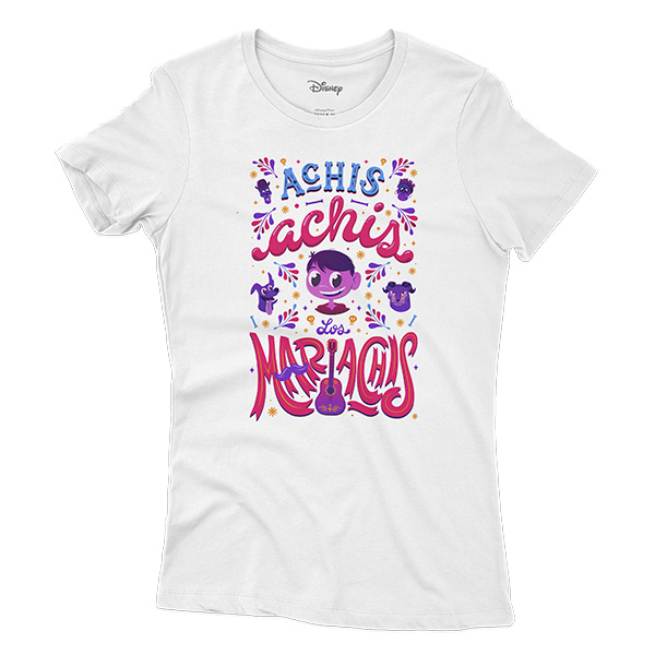 Playera Frases Achi Achis los mariachis By Mexico Colecciones