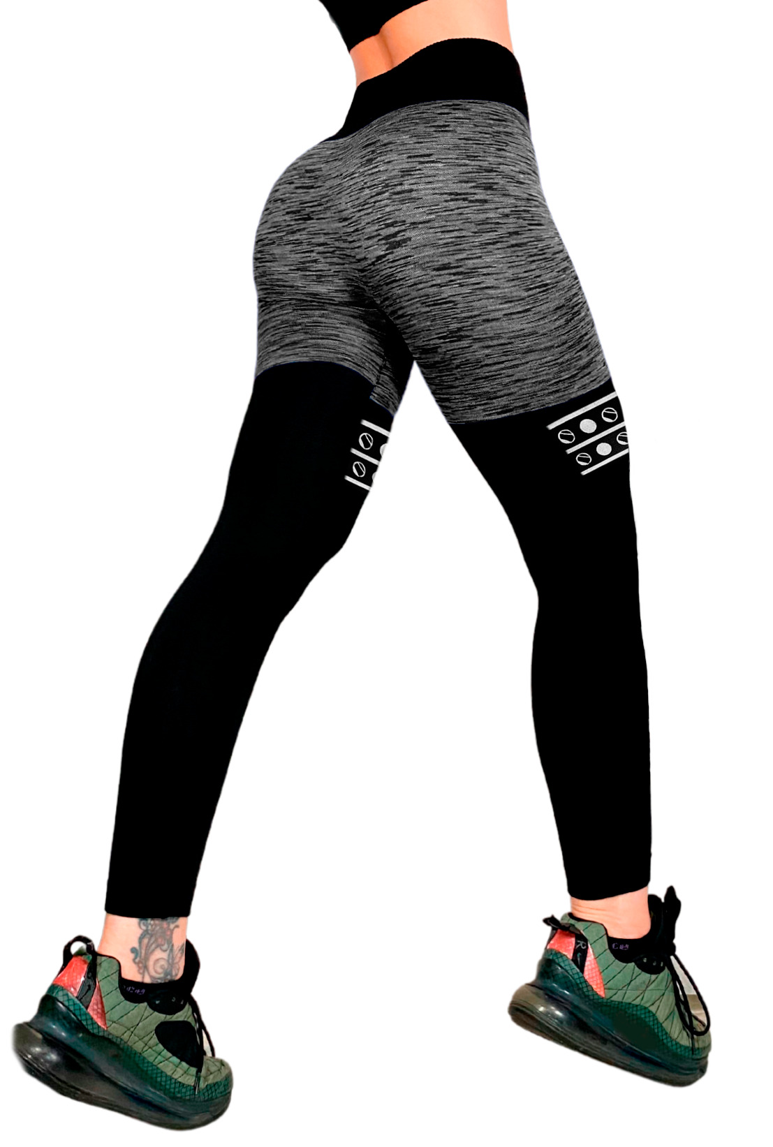 Mallas Deportivas Leggins Gym Interior Térmico Mujer Mallone