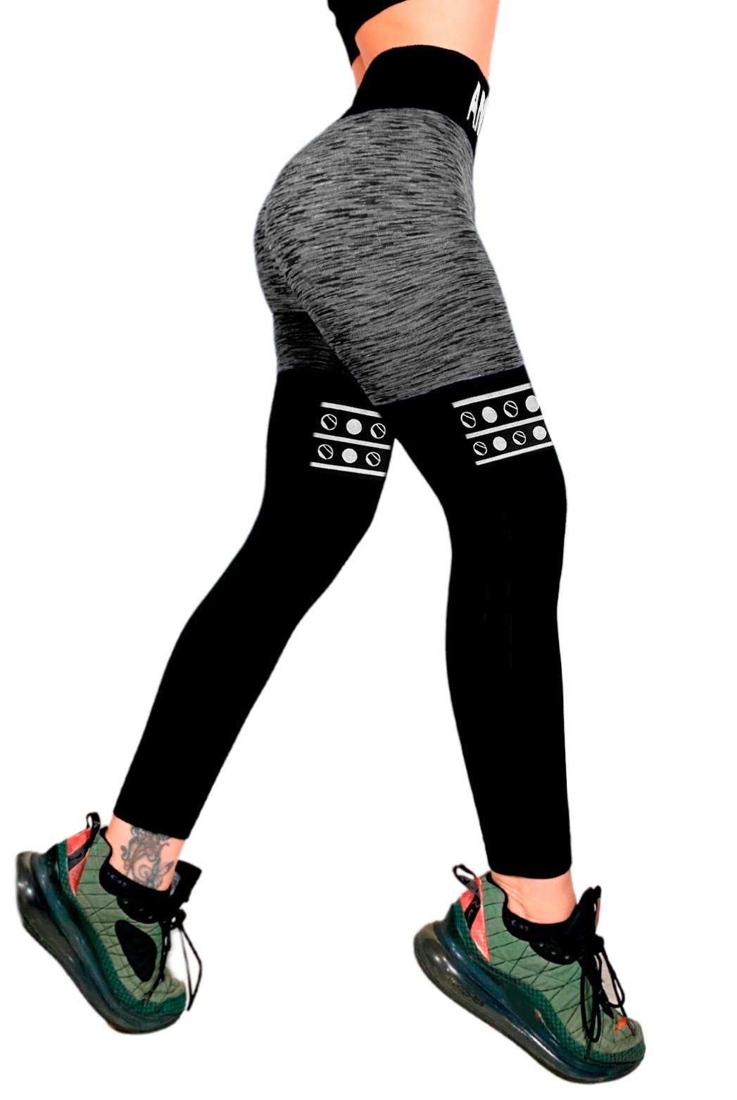 Mallas Deportivas Leggins Gym Interior Térmico Mujer Mallone