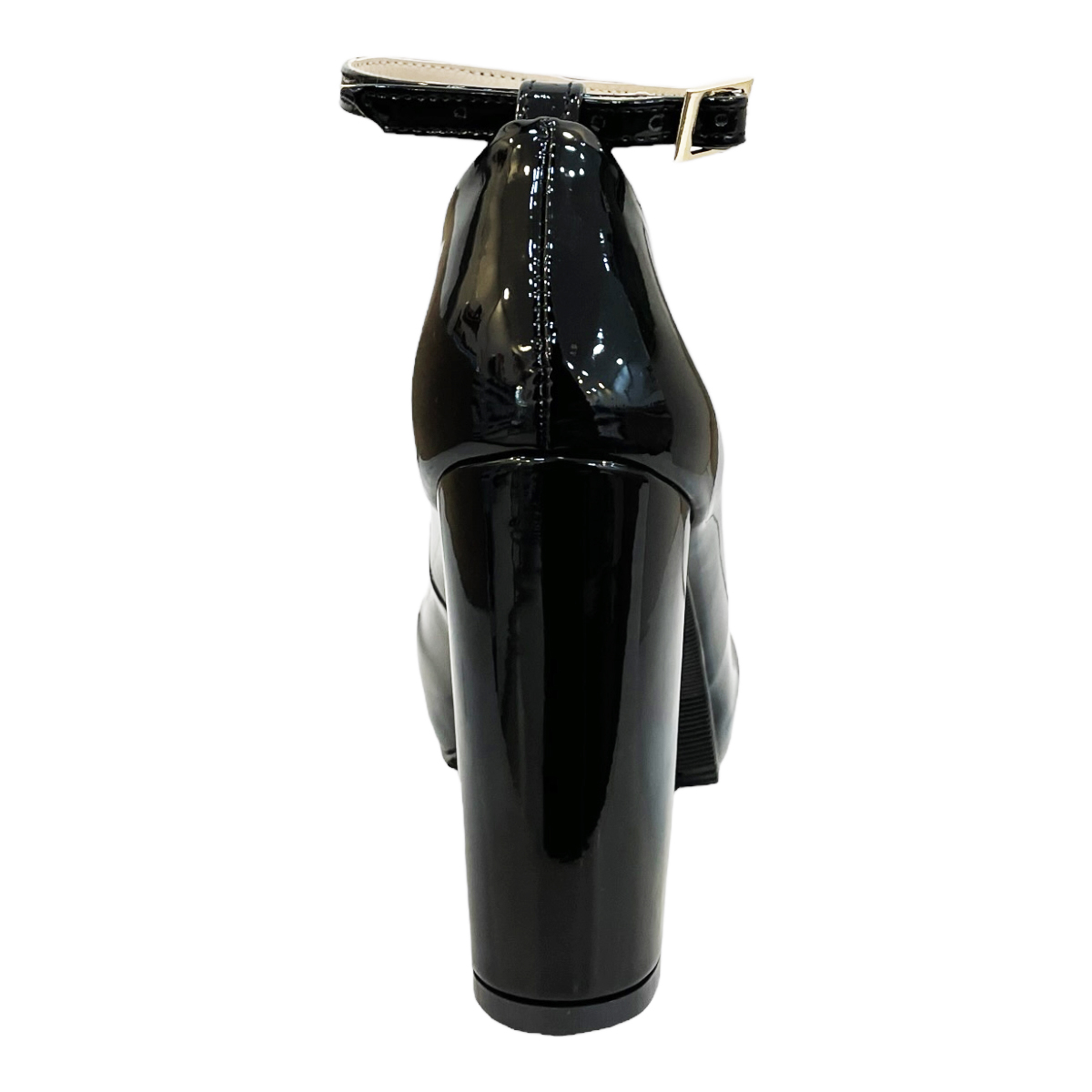 Zapatillas Zapatos tacon Plataforma Mujer Confort Sheila Charol.