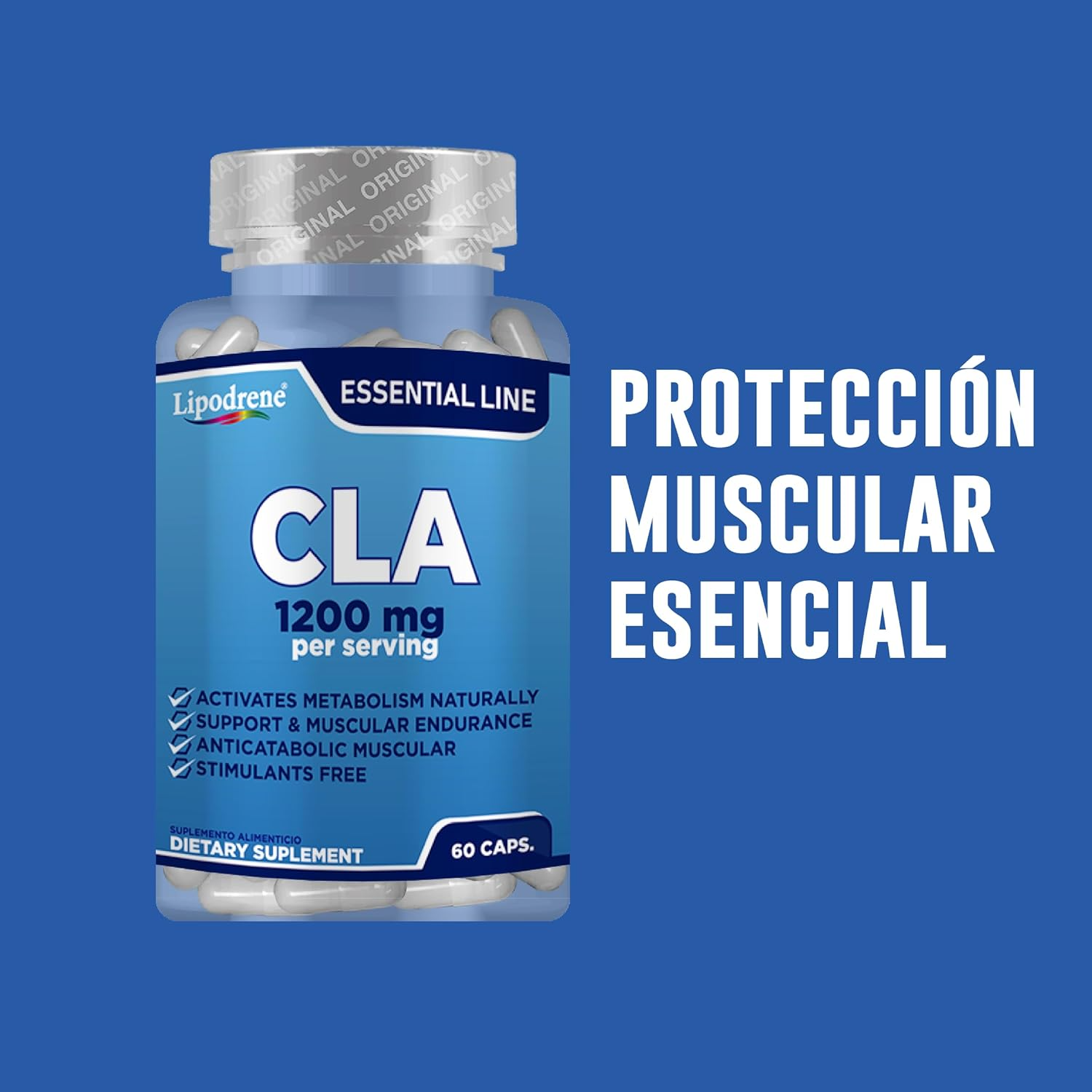 CLA Lipodrene 60 cápsulas