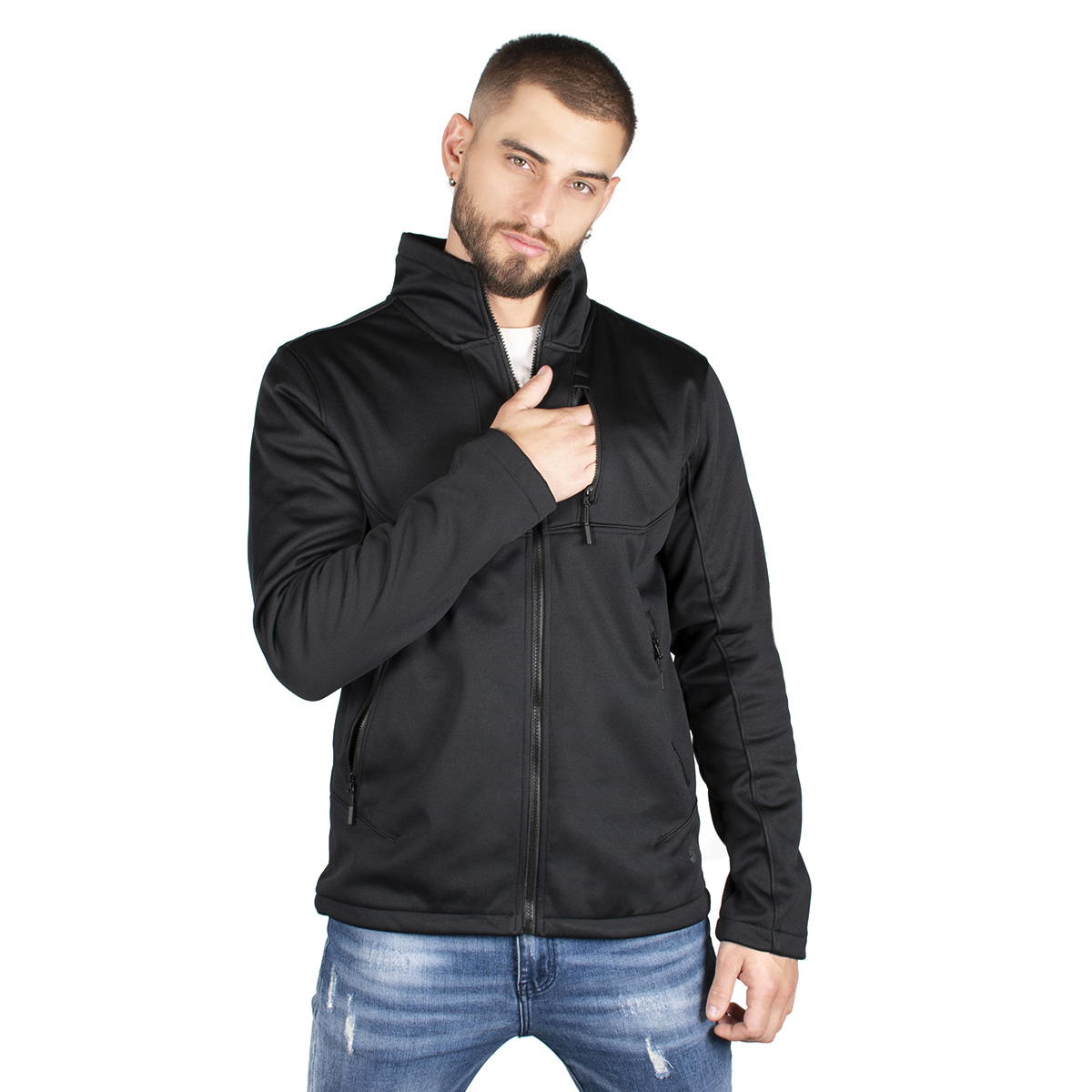 Chamarra Greenlander Ligera Softshell Hombre