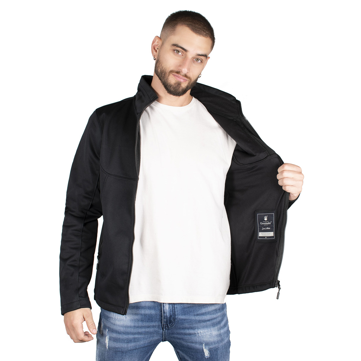 Chamarra Greenlander Ligera Softshell Hombre