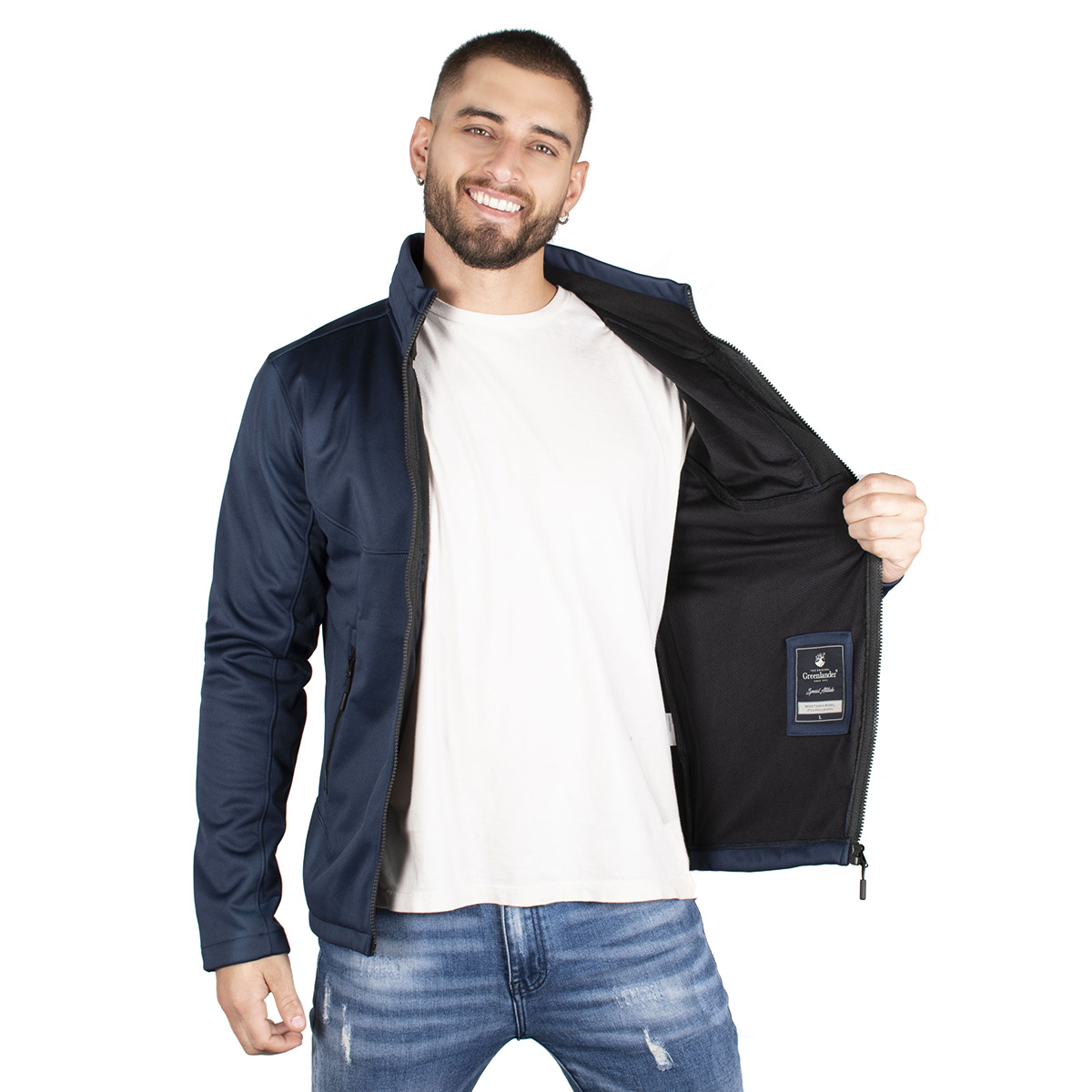 Chamarra Greenlander Ligera Softshell Hombre