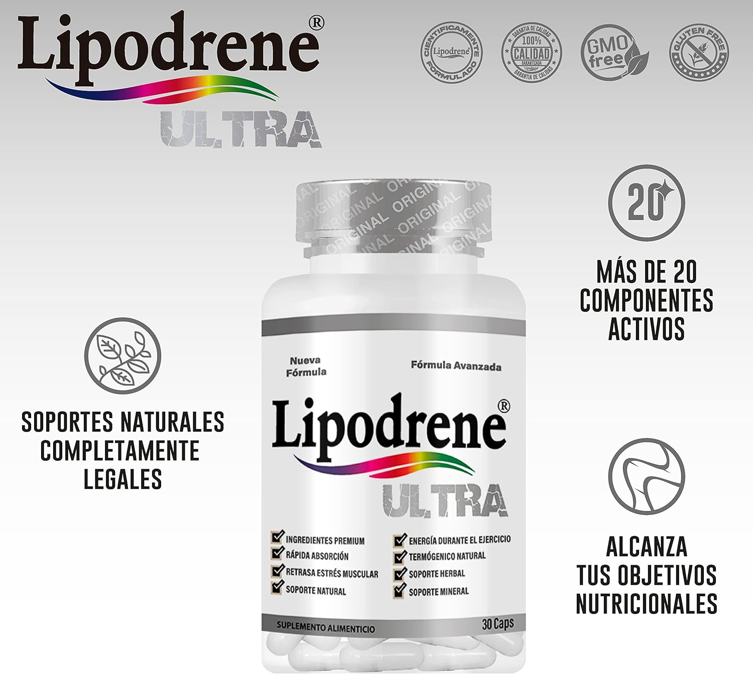 Lipodrene Ultra 30 cápsulas