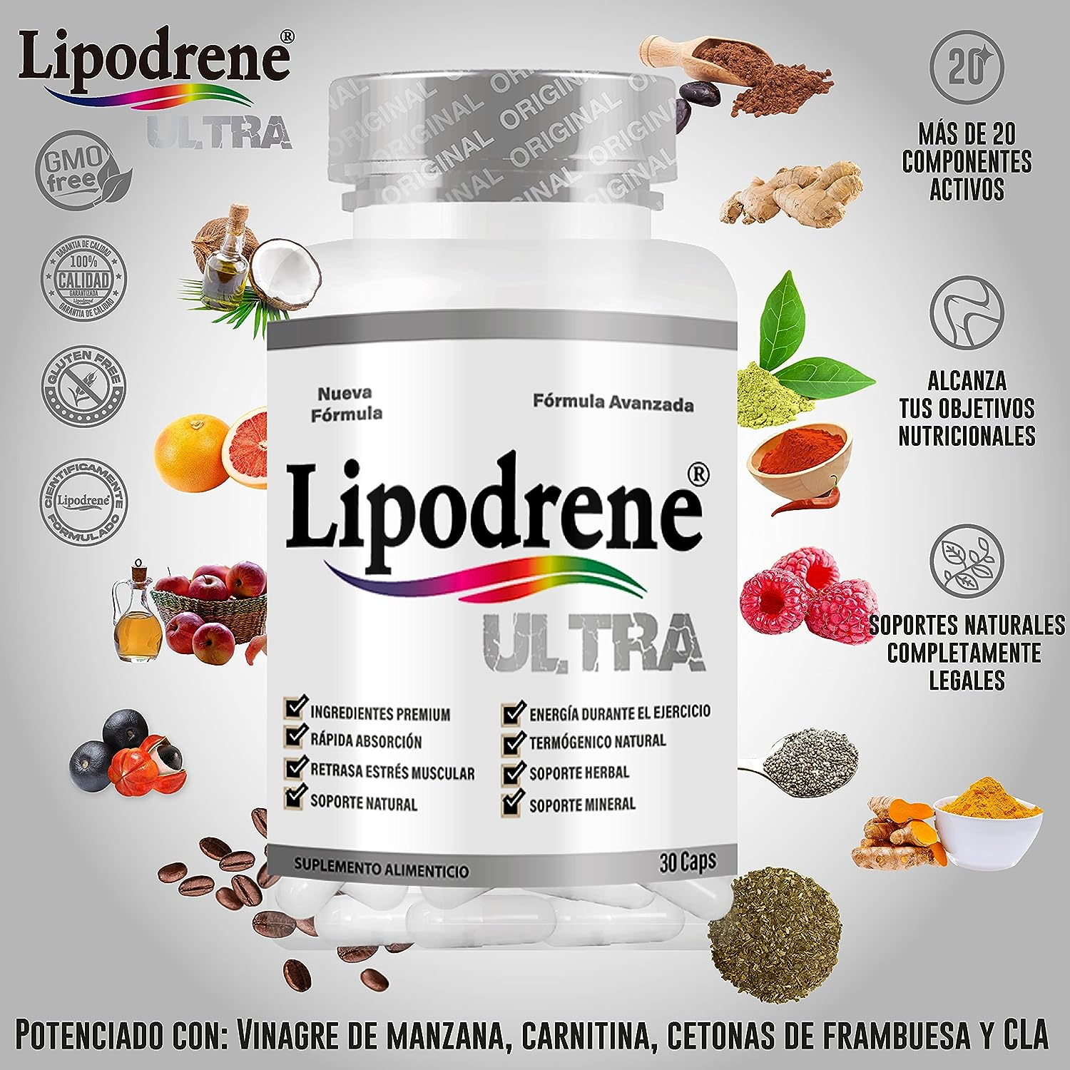 Lipodrene Ultra 30 cápsulas