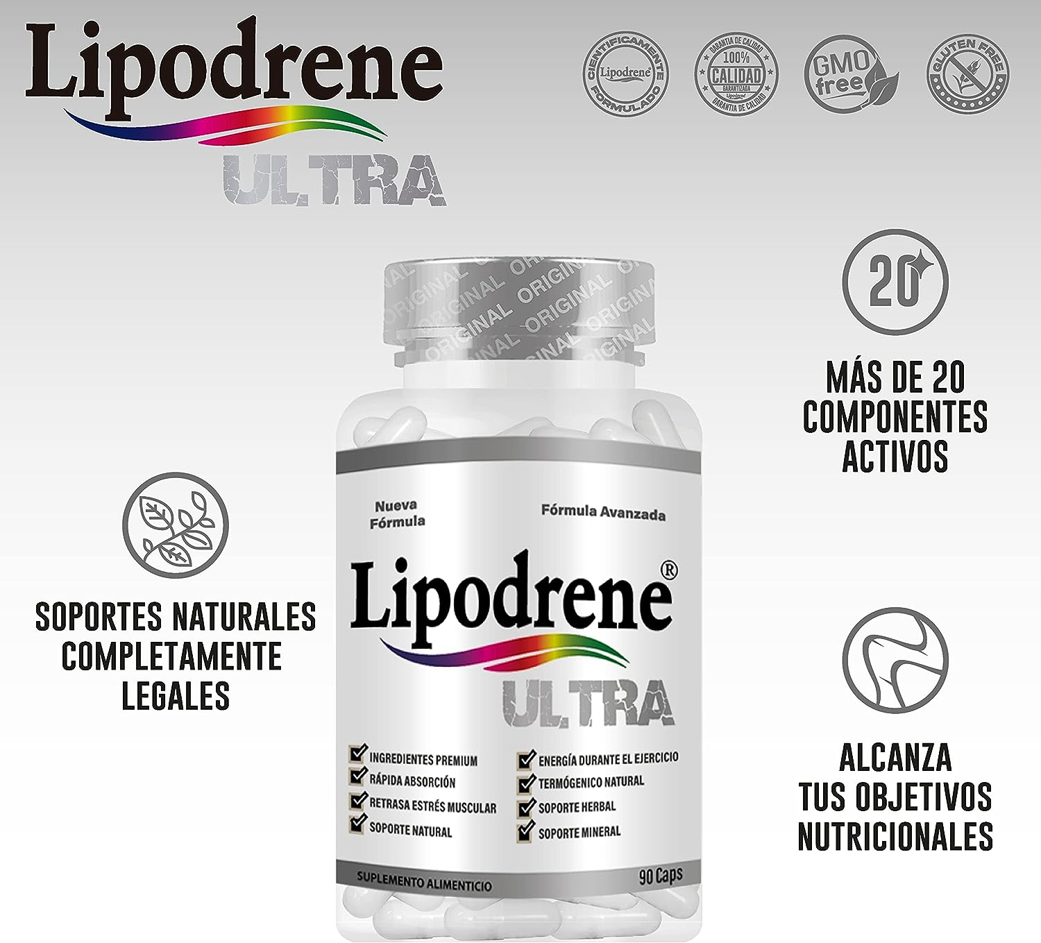 Lipodrene Ultra 90 cápsulas