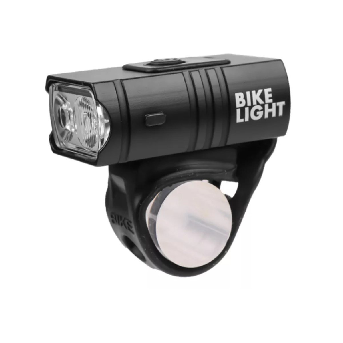 Luz bicicleta USB recargable luces LED bicicleta 6 modos linterna faro  lámpara delantera