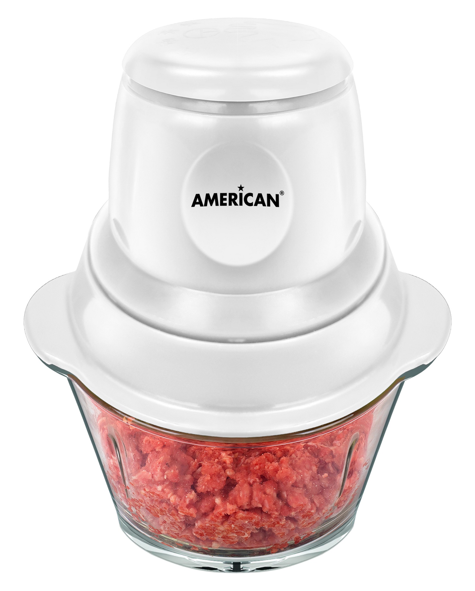 Picador de Alimentos American 9501 1.8 L Cuchillas de Acero Inox Blanco