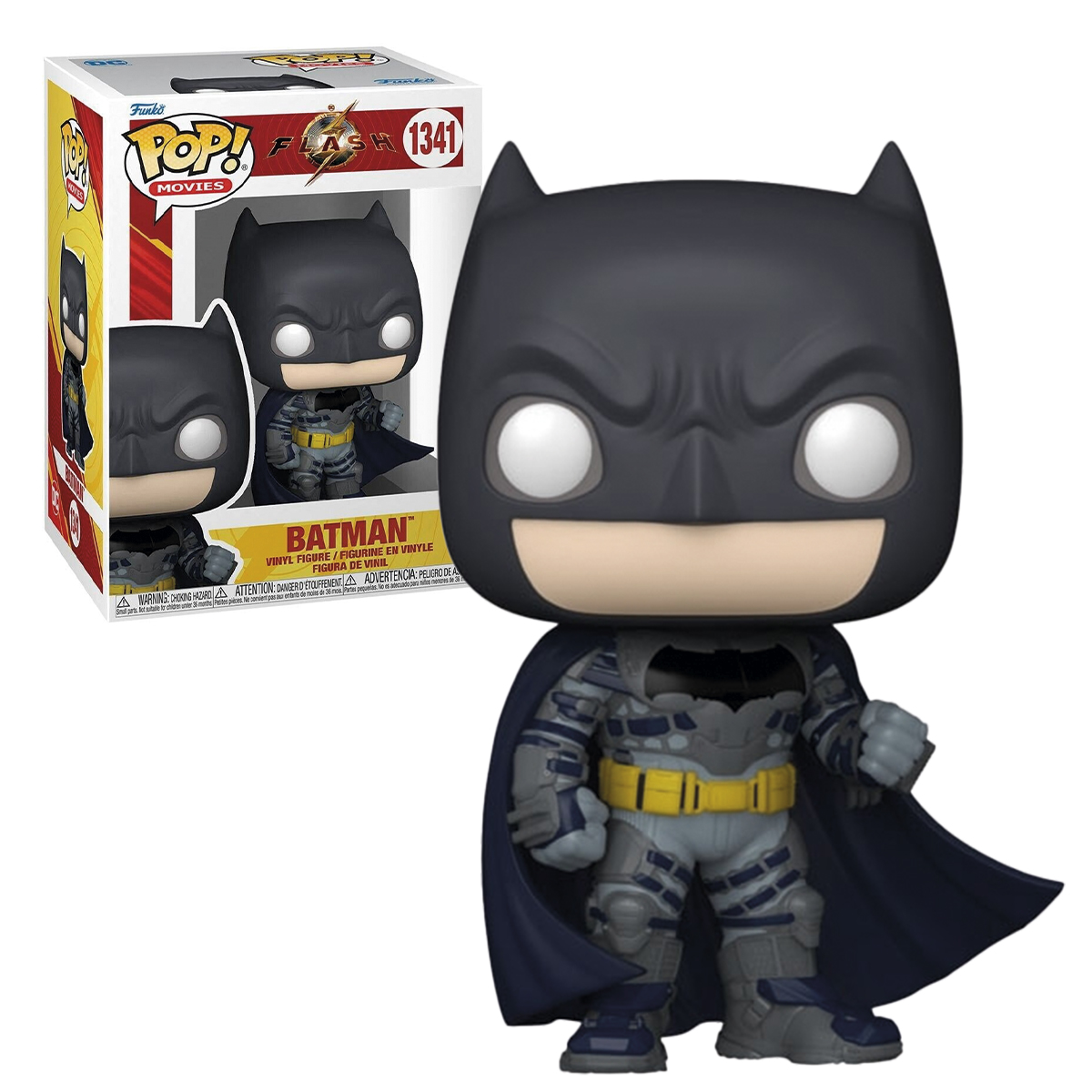 Funko Pop Batman Con Armadura #1341 Flash La Pelicula DC Comics Figura Original