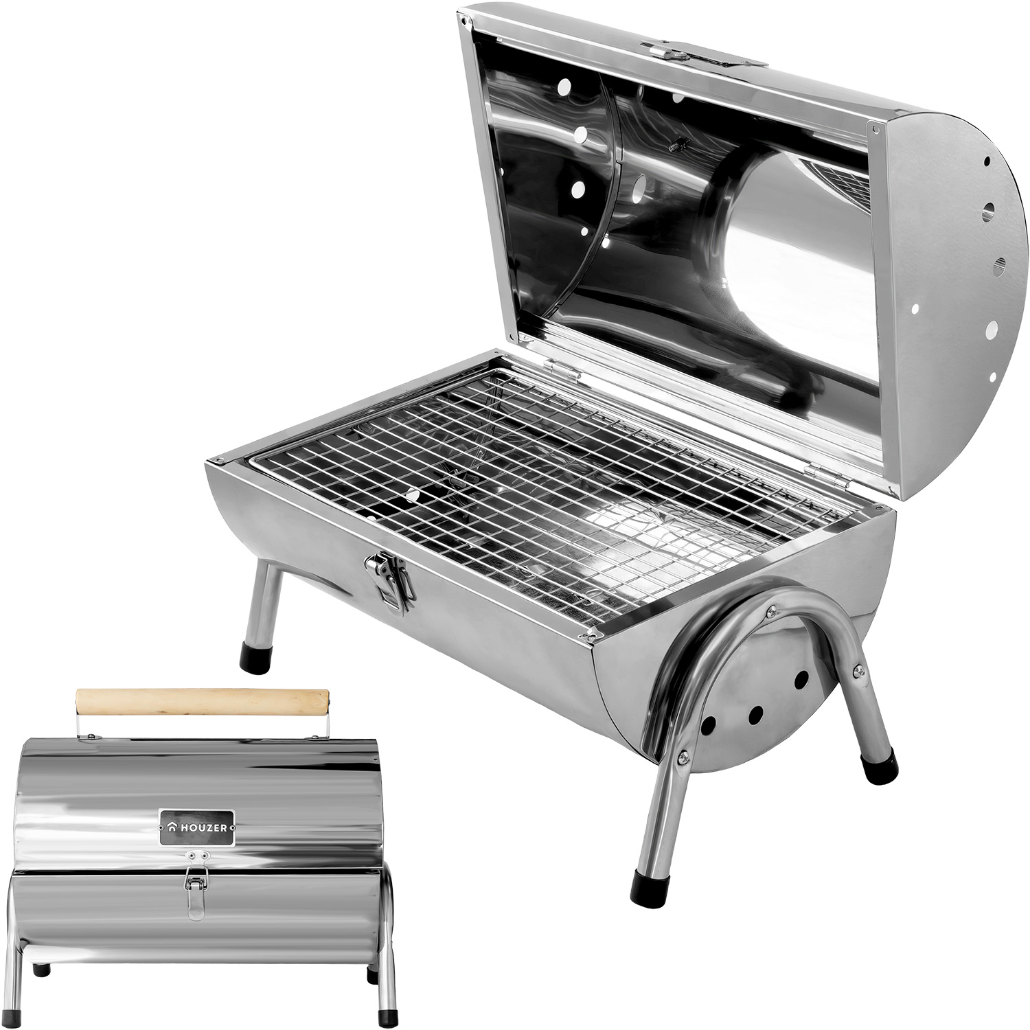 Asadores De Carbon Portatil Asador Para Asar Carne Parilla Barbacoa BBQ  Grill