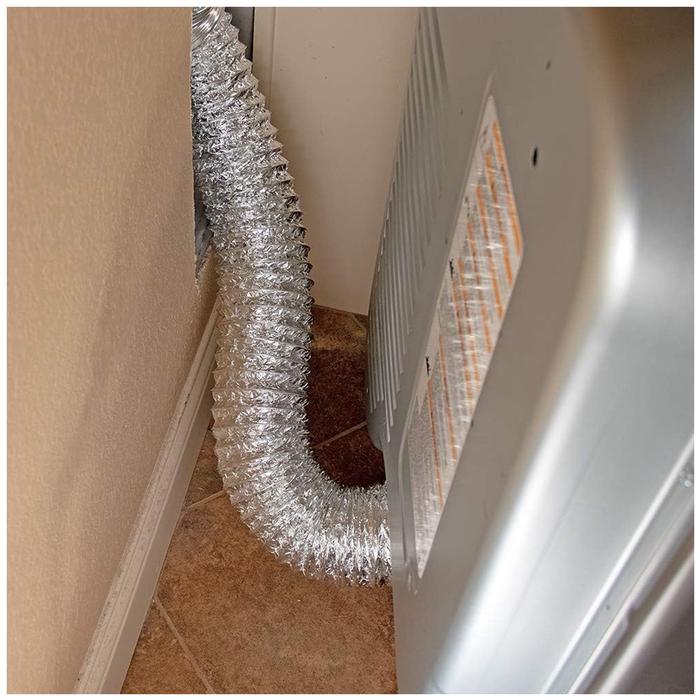 Ducto Manguera Alta Flexion MXFXA-003-3 8" Diámetrox762cm -29a121C doble pelicula y resorte Flexibilidad Alta FlexoAir