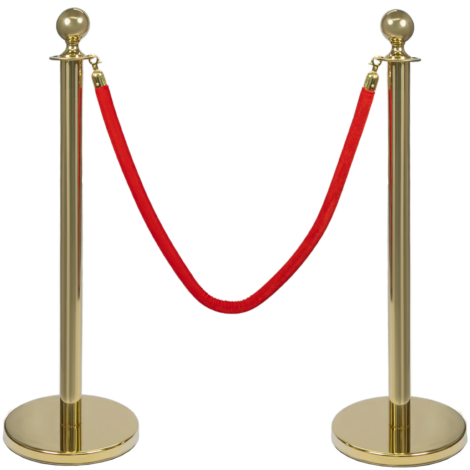 4 Postes Delimitadores Unifila Separador Con Cuerdas 1.5m