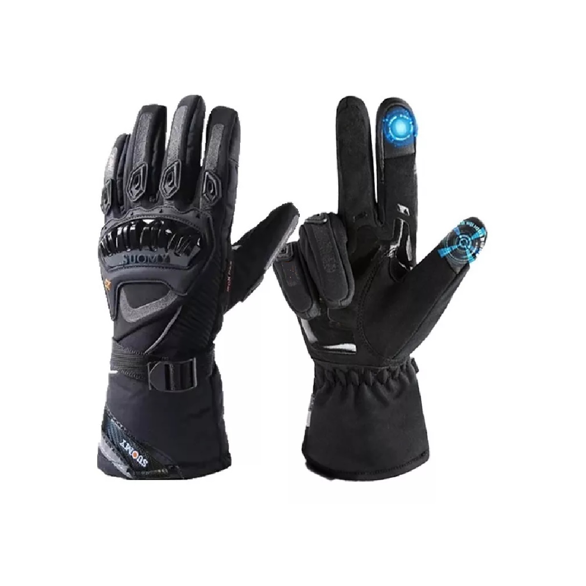 Guantes De Moto Para Invierno Frío A Prueba De A M