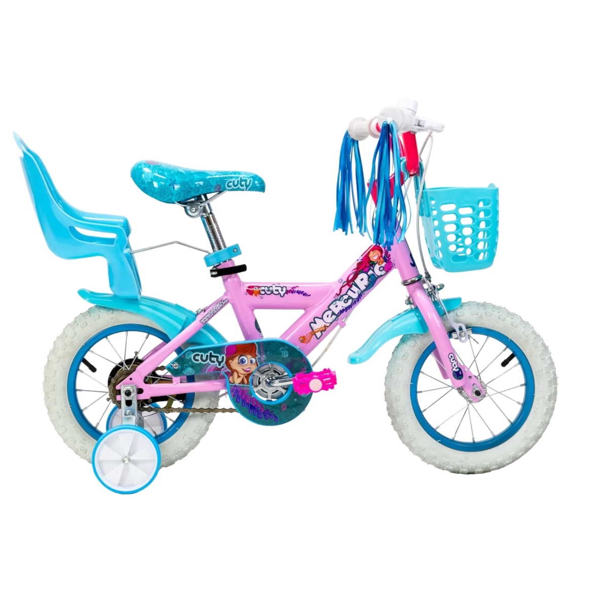 BICICLETA MERCURIO CUTY R12 ROSA ENDY8