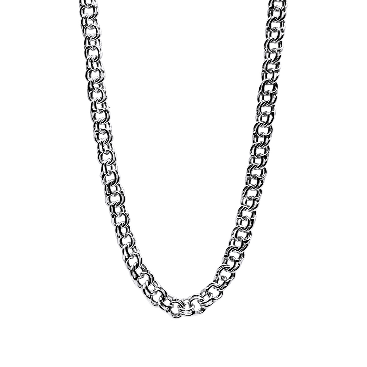 CADENA PLATA .925 HOMBRE TEJIDO CHINO