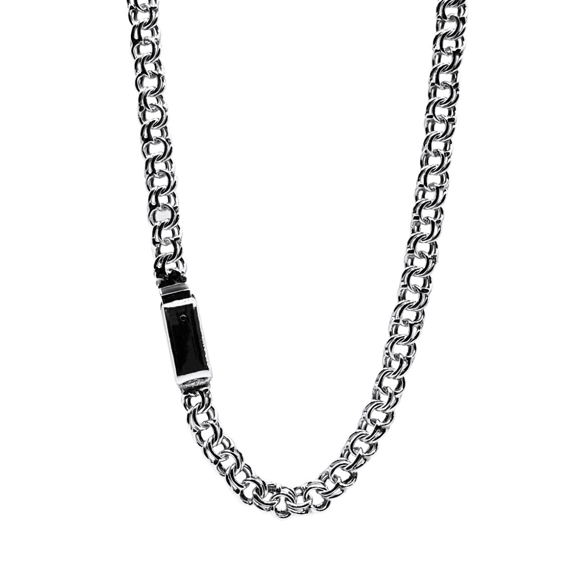 CADENA PLATA .925 HOMBRE TEJIDO CHINO