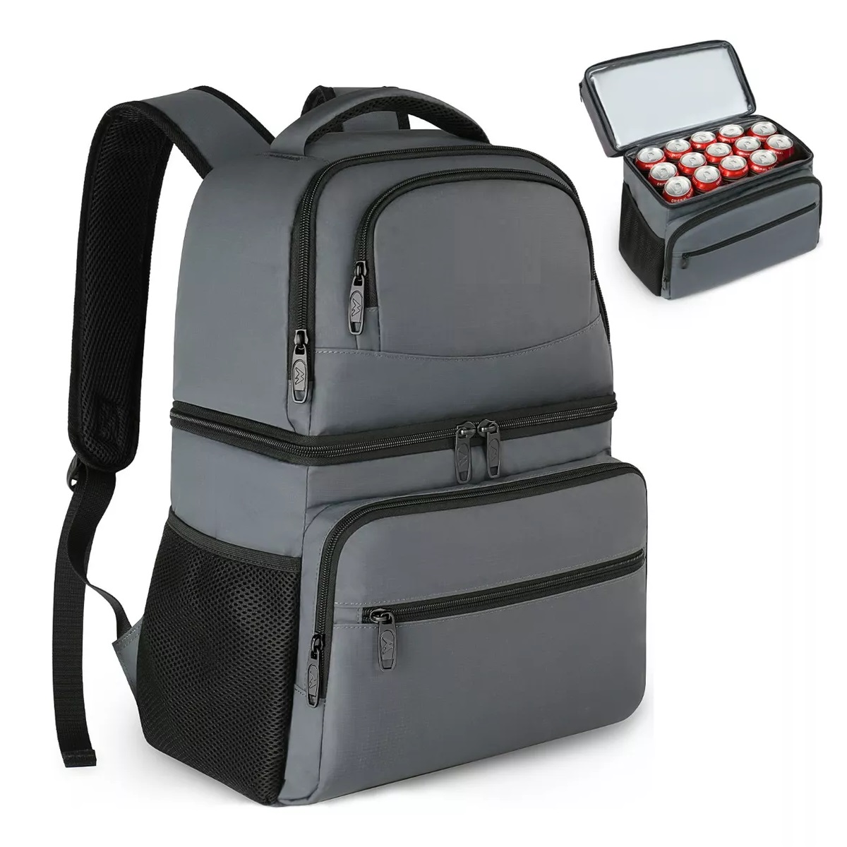 Mochila Hielera Térmica Aislada Mochila De Almuerzo Portatil