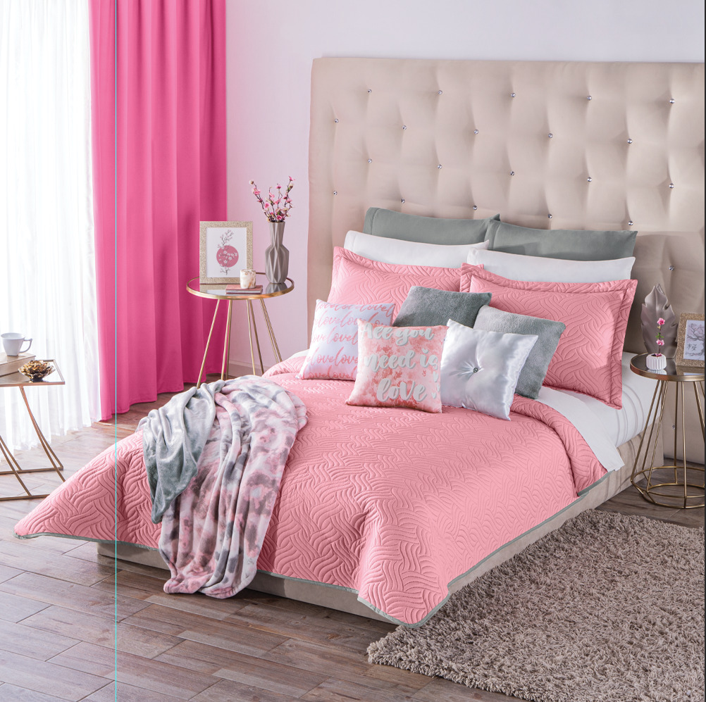 Edredón Ligero Neo Rosa Matrimonial