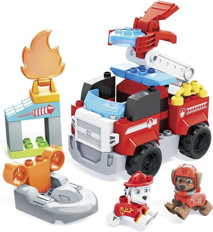 CAMIÓN DE BOMBEROS DE MARSHALL - Paw Patrol the movie nickelodeon - Mega Bloks Mattel