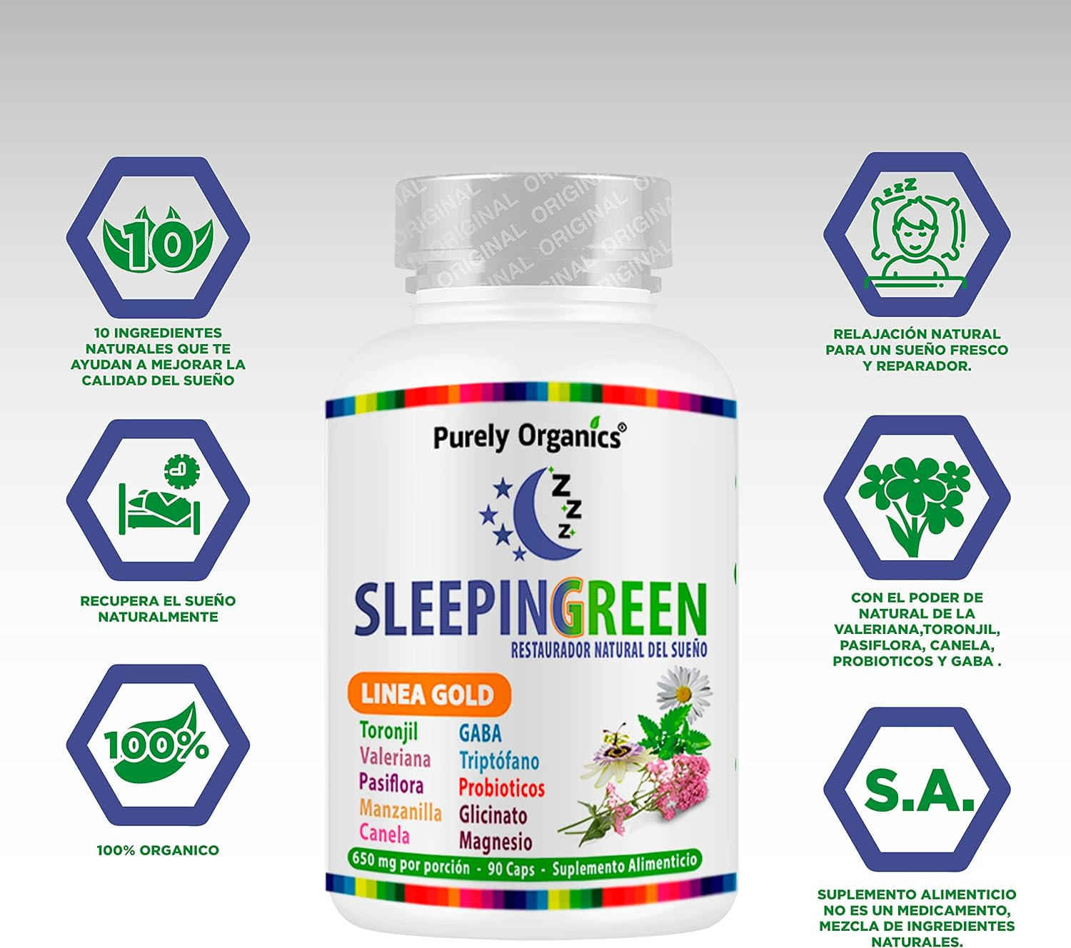 SleepinGreen 90 Cápsulas.