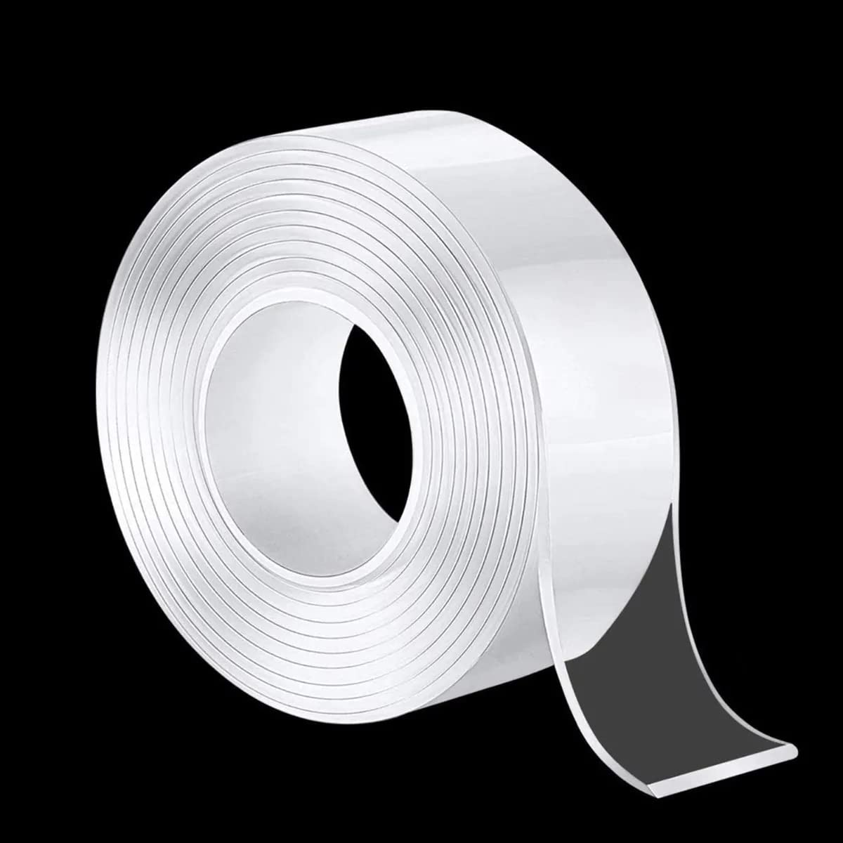 Cinta Transparente Doble Cara Nano Reutilizable 10m