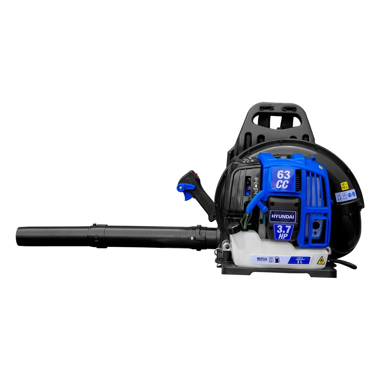 Sopladora De Mochila Profesional Hyundai 63cc 3.7 Hp - HYB6500