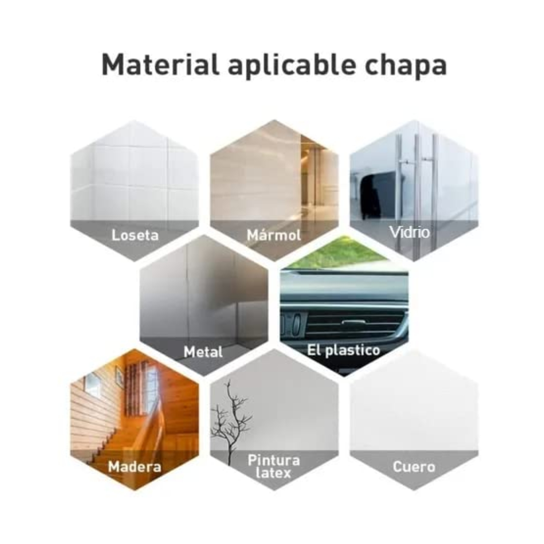 Cinta Transparente Doble Cara Nano Reutilizable 10m