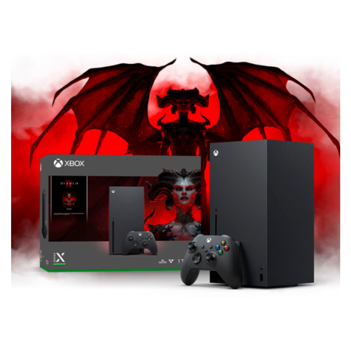 Consola Xbox Series X Versión Diablo IV Microsoft 1TB Negro