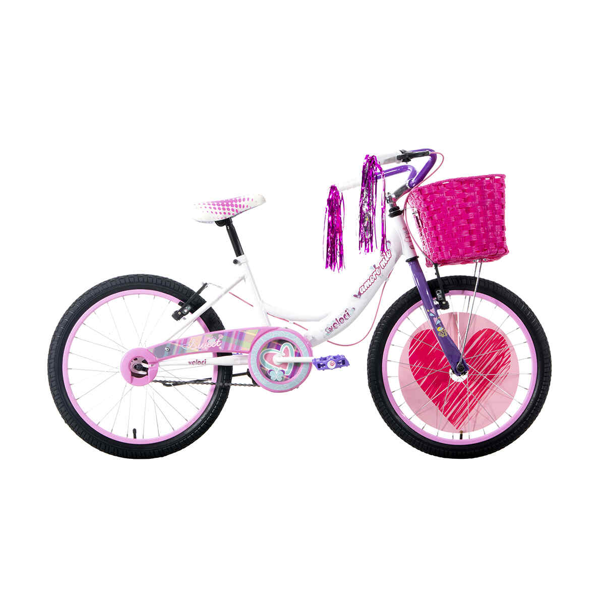 Bicicleta Veloci Amore Mio City R20 Blanco