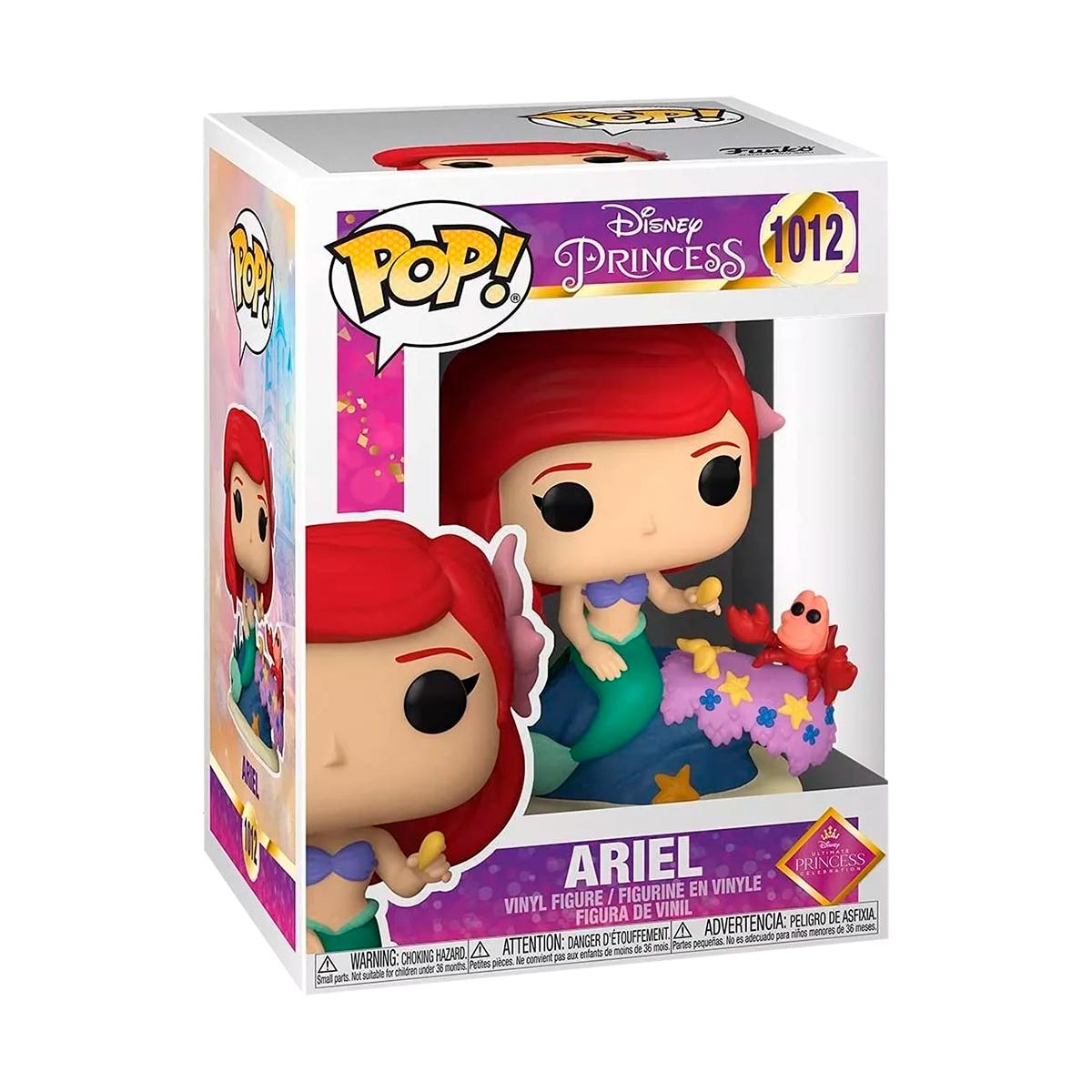 Funko Pop Ariel #1012 La Sirenita Disney Princesas Figura Original