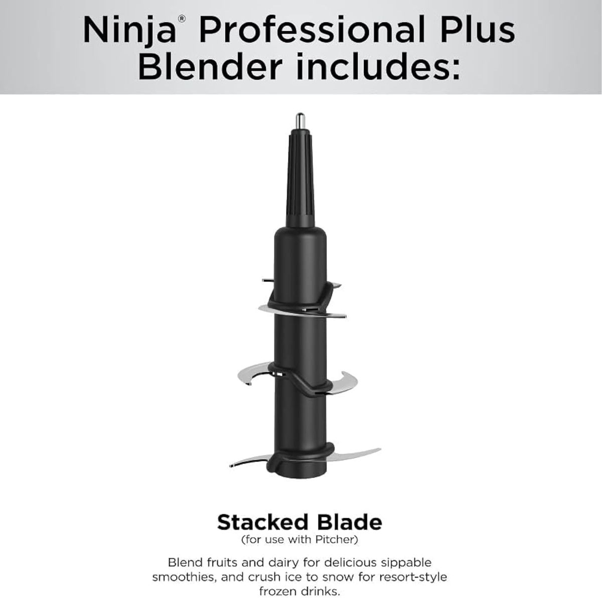 Ninja Licuadora Professional Plus 1400 V 3 funciones con Auto IQ